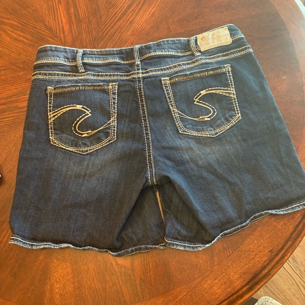 Silver shorts